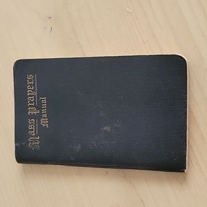 Vintage Miniature Mass Prayers Manual